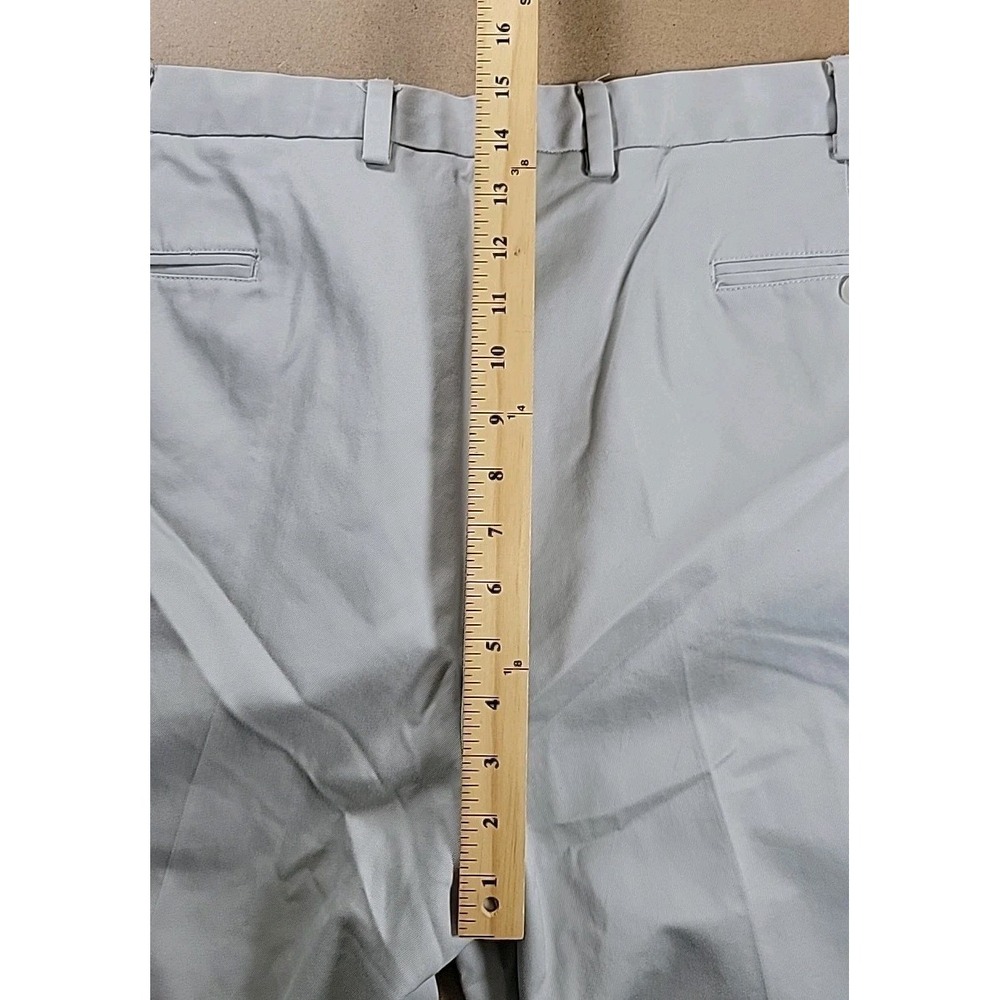 Jos A Bank Traveler's Collection Mens 44 ‎ Wrinkle Free Pleated CUFFED Pants - Picture 7 of 8